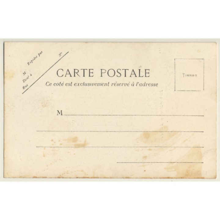 Algeria: Barbier Maure Et Mozabite / Hairdresser (Vintage PC 1900s)