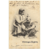 Algeria: Barbier Maure Et Mozabite*2 / Hairdresser (Vintage PC 1900s/1910s)