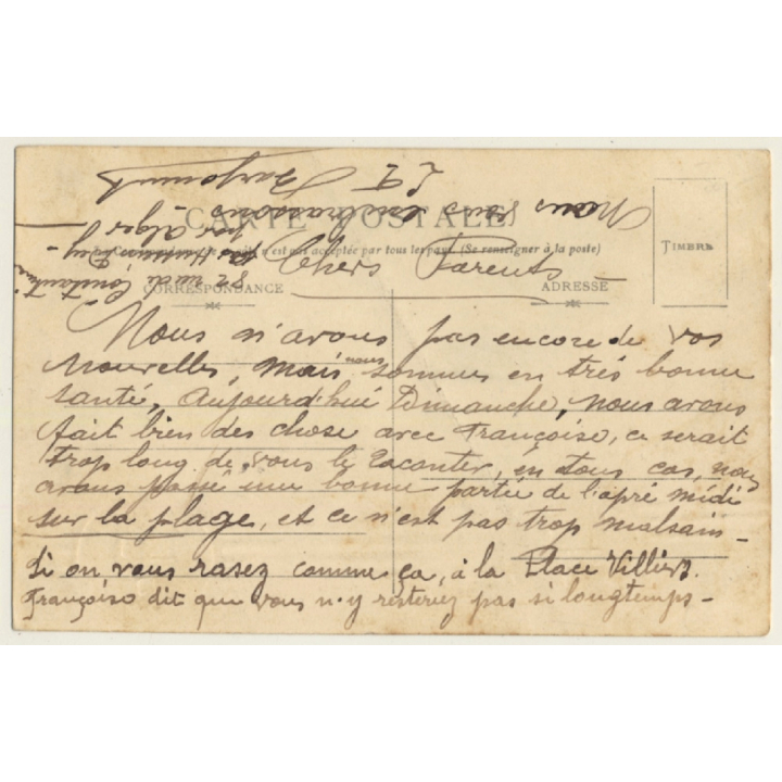 Algeria: Barbier Maure Et Mozabite*2 / Hairdresser (Vintage PC 1900s/1910s)