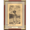 Sudan / Africa: Portrait Of Tribal Warrior / Ethnic (Vintage Photo ~1920s/1930s)