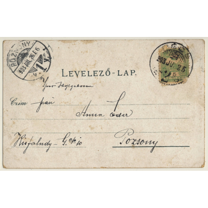 Pécs / Hungary: Saint Sebastian's Church (Vintage PC 1903)