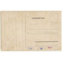 Biá / Hungary: Plébánia Utca / 1924 Junius 13-1 Vihar Rombolasá Után (Vintage PC)