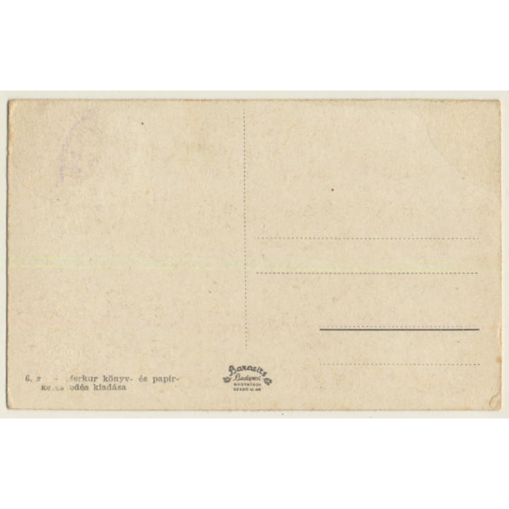 Tiszafüred / Hungary: Townhouse - River Theiss - Beach (Vintage PC 1929)