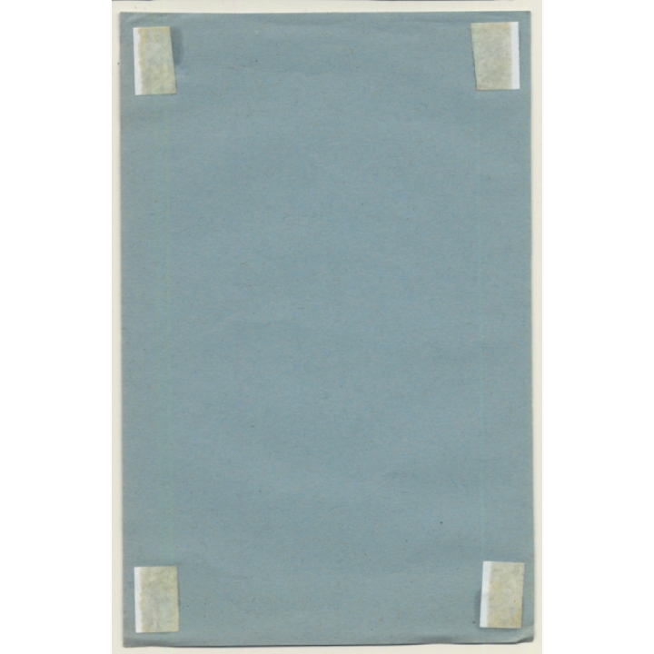 R.Folco: Slim Shorthaired Nude Behind Transparent Curtain (Vintage Photo France 1980s)