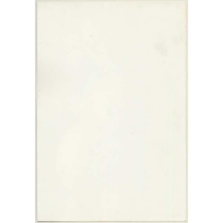 Jerri Bram (1942): Nude Study Of Pretty Heavily Pregnant Female (Vintage Photo ~1970s)