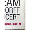 Albert Mangelsdorff - Folk Mond & Flower Dream (Rare Vintage Concert Poster 1960s)