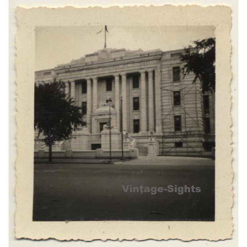 Saigon / Vietnam: Compagnie Franco-Asiatique Des Pétroles (Vintage Photo ~1930s/1940s)