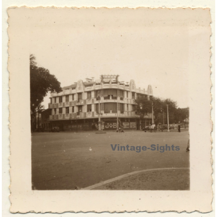 Saigon / Vietnam: Historic Building / JOB - Kervoline - Nestle (Vintage Photo ~1930s/1940s)