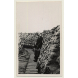 Dixmude: Élisabeth En Bavière*2 / La Reine Au Boyau De La Mort WW1 (Vintage Photo 1917)