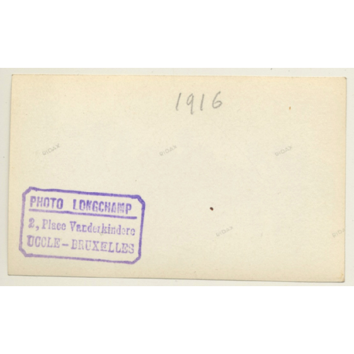 Belgium: Le Roi Albert I Décore Des Soldats WW1 (Vintage Photo 1916)