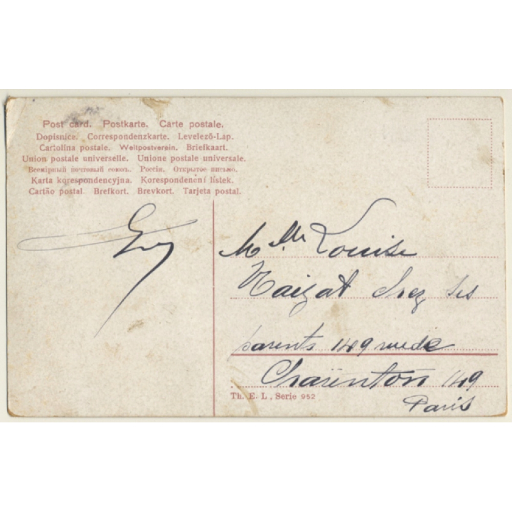 Jean Qui Pleure / Crying Babies - Fantasy (Vintage PC 1906)