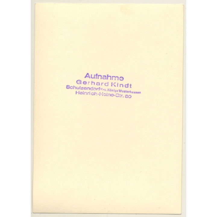 Gerhardt Kind: Nude Study Of Natural Woman In Forest (Vintage Photo ~1940s)