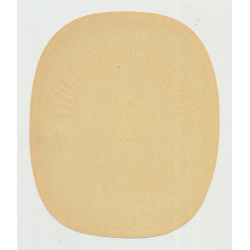 Hotel Monopol-Metropole - Frankfurt a. M. / Germany (Vintage Luggage Label)