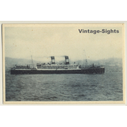 N.G.I.: S.S. Giulio Cesare / Steamer (Vintage PC 1920s/1930s)