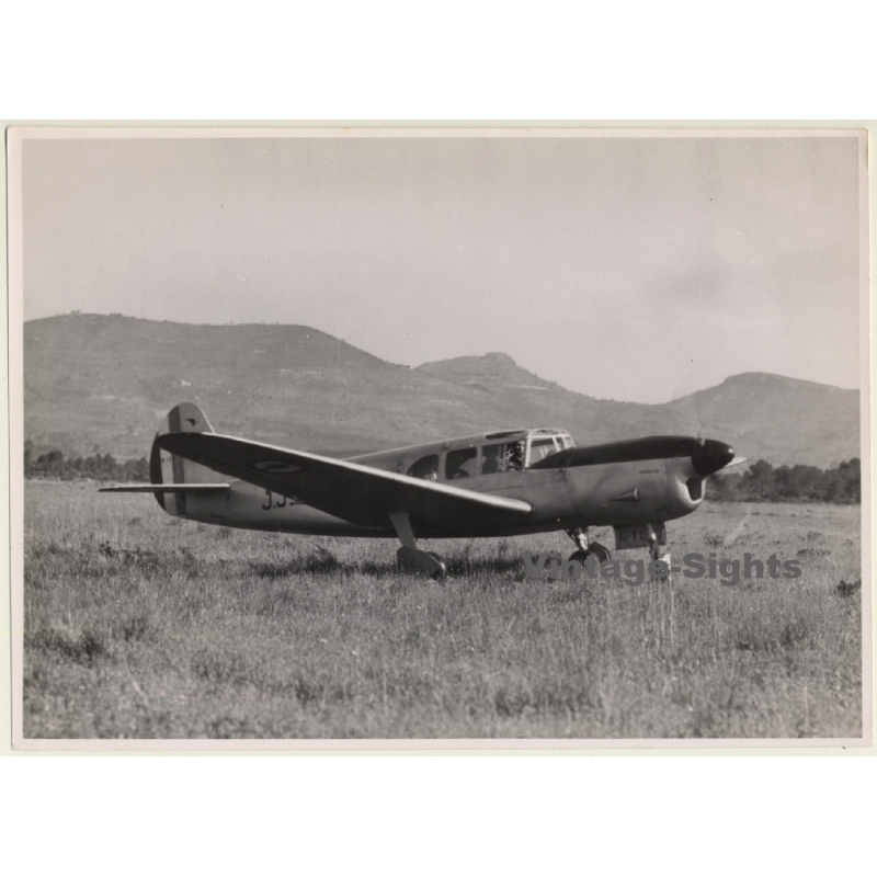 Messerschmitt Me 208 - Nord 1101 3.5 / Aviation (Large Vintage Photo ~1970s)
