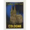 Excelsior Hotel Ernst - Cologne / Germany (Vintage Luggage Label)