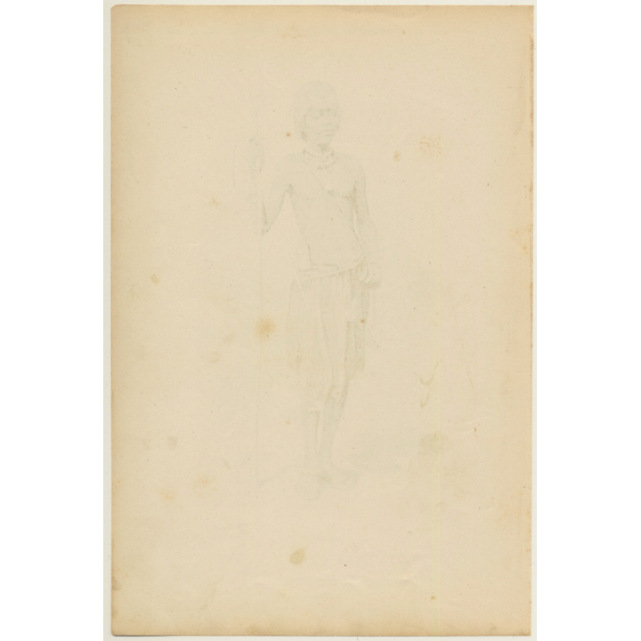 P. Belloguet: Cannibale - Stanley Falls / Ethnic (Vintage Chromolithography 1891)