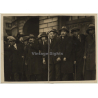 Gent / Gand: Manifestation Contre Flamandistes / Protesters (Vintage Press Photo 1922)
