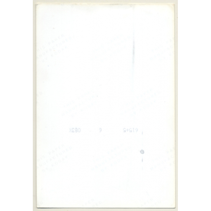 Natural Slim Nude Standing / Tan Lines (Vintage Photo GDR ~1980s)