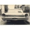 Rear View Of Ford Galaxie 500 / Moroccan Number Plate (Vintage Photo 1964)