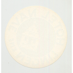 Hotel Nave - Lingen (Ems) / Germany (Vintage Luggage Label)