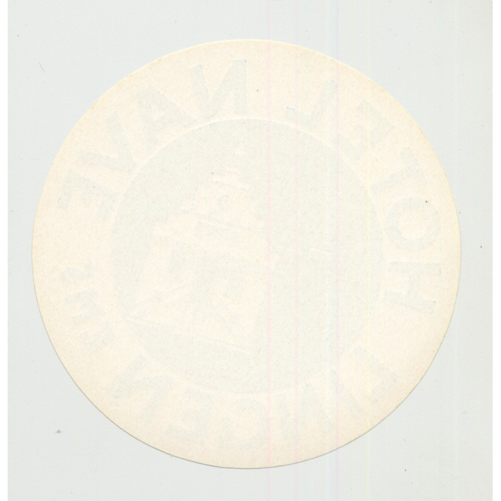 Hotel Nave - Lingen (Ems) / Germany (Vintage Luggage Label)