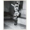 Irving Klaw: Betty Page In Bikini Dancing V-849 / Pin-Up - BDSM (Large Vintage Photo USA)