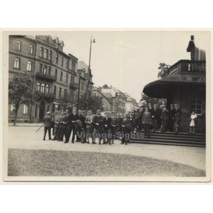 Studentenverbindung Versammlung - Burschenschaft  (Vintage Photo 1920s)