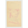 Autobahn Rasthaus Fernthal - Asbach / Germany (Vintage Luggage Label)