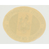 Parkhotel Kossenhaschen - Mannheim / Germany (Vintage Luggage Label)