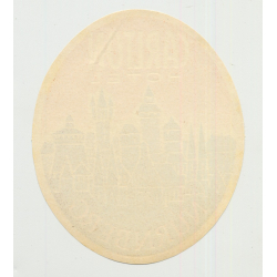Carlton Hotel - Nürnberg / Germany (Vintage Luggage Label)