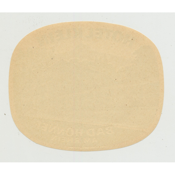 Hotel Klein - Bad Honnef am Rhein / Germany (Vintage Luggage Label)