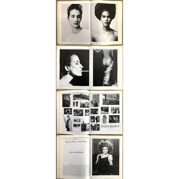 Egoïste N° 10: Andy Warhol by Richard Avedon (Rare Lim.Ed. Magazine 1987)