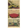 Snow White In Real Flower Skirt (4 Hand Tinted Gelatin Silver Prints ~1930s/1940s)