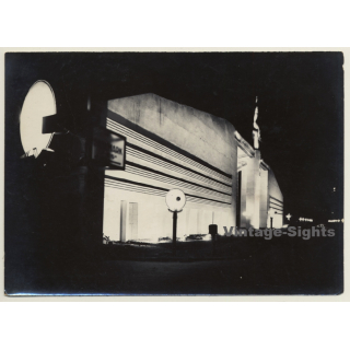 Paris: Exposition Coloniale 1931 Section Métropolitaine Illuminé*2 (Rare Vintage Photo)