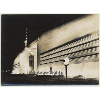 Paris: Exposition Coloniale 1931 Section Métropolitaine Illuminé*3 (Rare Vintage Photo)