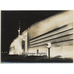 Paris: Exposition Coloniale 1931 Section Métropolitaine Illuminé*3 (Rare Vintage Photo)