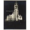 Paris: Exposition Coloniale 1931 Le Palais De L'Algérie Illuminé (Rare Vintage Photo)