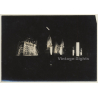 Paris: Exposition Coloniale 1931 Section Indo-Chine Angkor Wat Illuminé (Rare Vintage Photo)