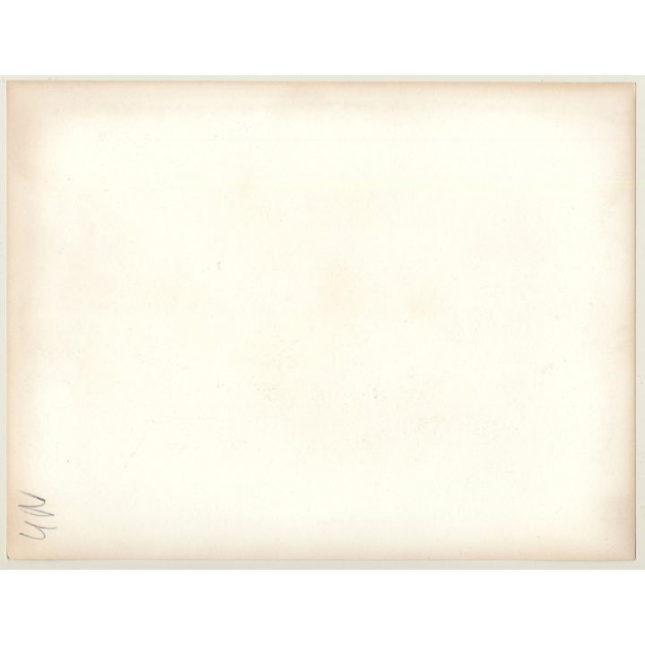 Artistic Nude: Slim Blonde Woman On Bean Bag / Butt (French Master Photo 60s/70s)