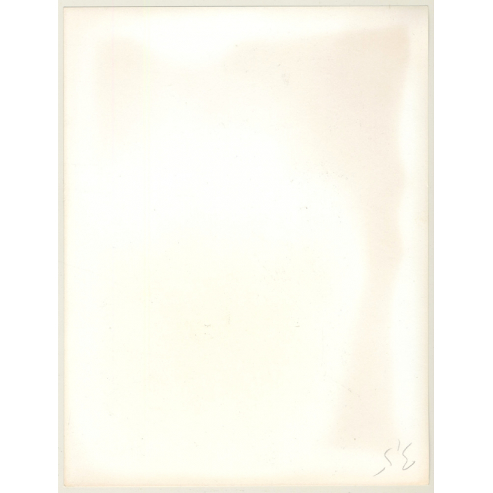 Artistic Nude: Slim Woman Leaning Back / Legs (French Master Photo 60s/70s)