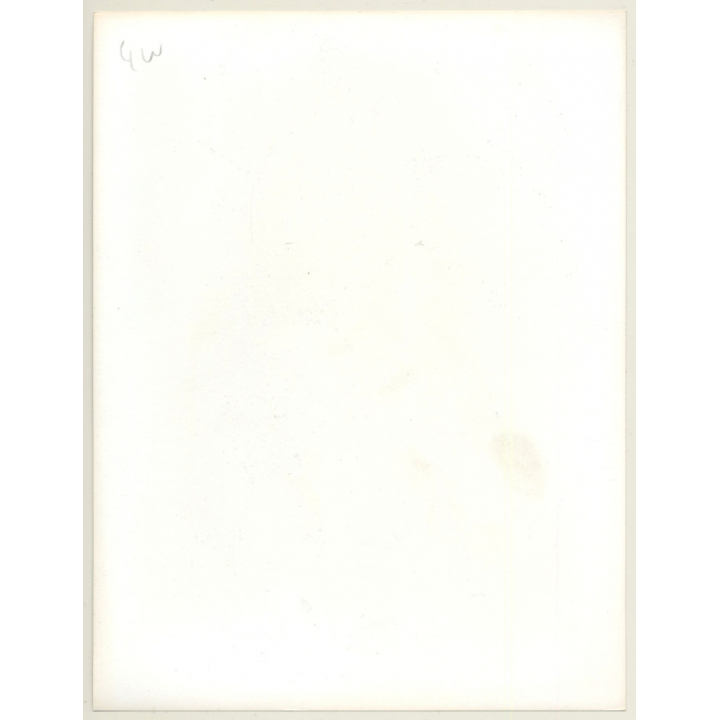 Artistic Nude: Slim Brunette Female On Floor / Boobs (French Master Photo 60s/70s)