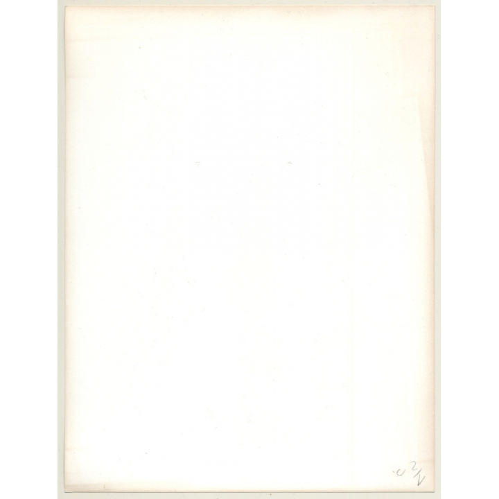 Artistic Nude: Female Bends Down & Looks Through Her Legs / Hay (French Master Photo 60s/70s)