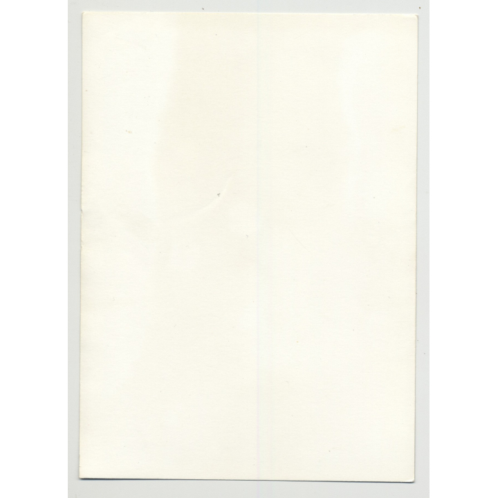 Mature Semi Nude Wearing Hot Lingerie / 70s Interior - Bush (Vintage Amateur Photo B/W DDR)