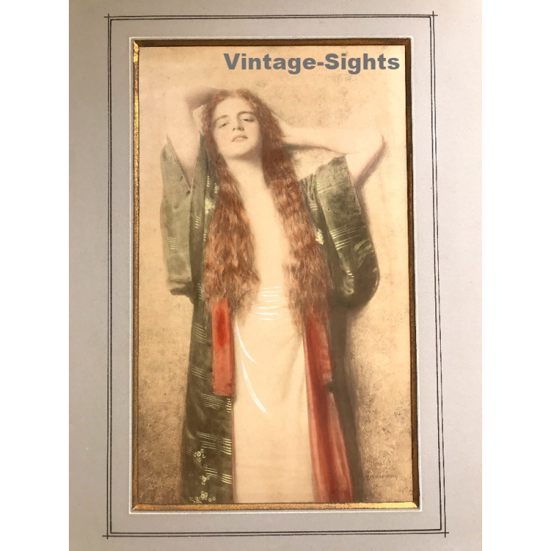Max Nonnenbruch (1857-1922): Bien-Être / Art Nouveau - Gustav Schauer (Vintage Print)