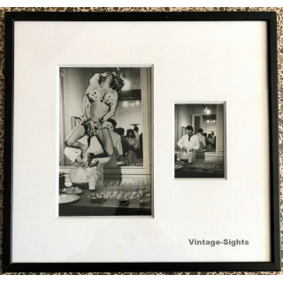 M.Broeckaert / Bruxelles: L'Alchimiste (Vintage Photo Montage ~1940s)