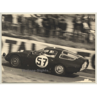 Rallye Du Limousin 1964: N°57 Alfa Romeo / Bussinelo - Deserti (Vintage Photo)