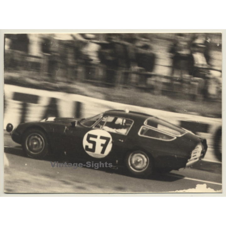 Rallye Du Limousin 1964: N°57 Alfa Romeo / Bussinelo - Deserti (Vintage Photo)