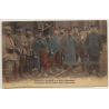 Prisonniers Francais À La Gare D'Etterbeek WW1 (Vintage PC 1914)