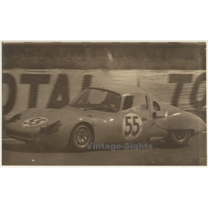 Le Mans 1964: N°55 René Bonnet Aérojet / Beltoise - Laureau (Large Vintage Photo)